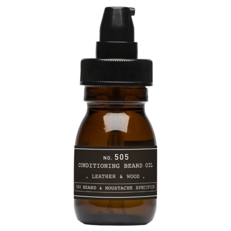 N° 505 Conditioning Beard Oil – Leather & Wood