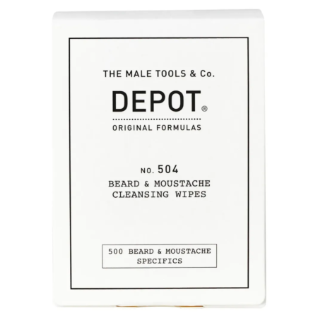 N° 504 Beard & Moustache Cleansing Wipes