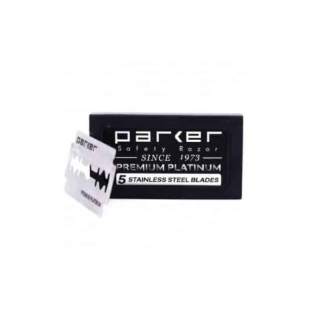 Parker Safety Razor premium double edge blades 5-pack