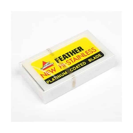 Feather Double Edge Razor Blades 10-p