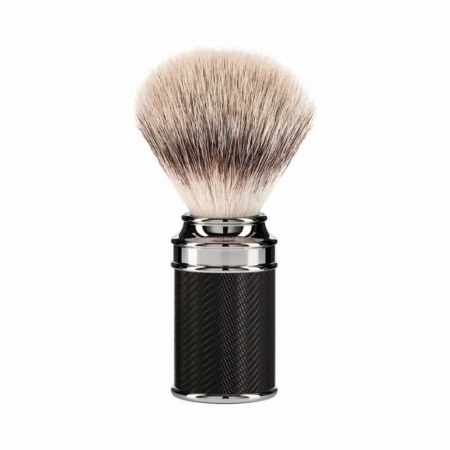 Mühle Traditional R89 shaving brush silvertip fibres black