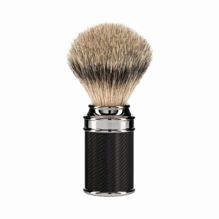 Mühle Traditional R89 shaving brush silvertip badger black