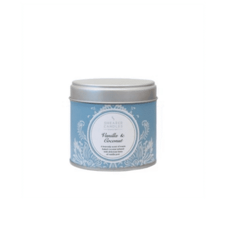 Shearer Candles Large Tin Vanilla & Coconut 40h