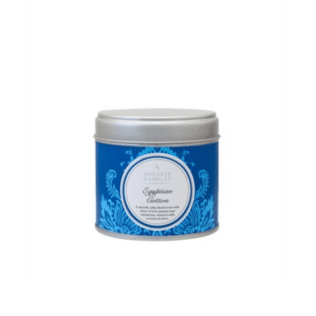 Shearer Candles Large Tin Egyptian Cotton 40h